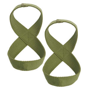 OEM Figure 8 Lifting Straps Manufacturer for Gym Fitness and Deadlift Training Custom Logo Figure 8 Straps for Powerlifting Gym - Product Image 1
