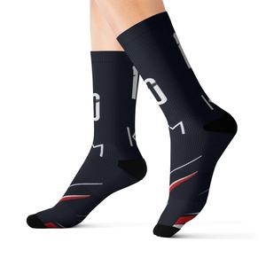 Custom Design <b>Socks</b> with Customized Designs Printed Knitted Anti-Bacterial Breathable Men's <b>Winter</b> Daily Wear Regular Style - Product Image 2