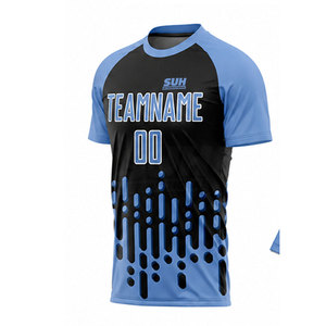 เสื้อฟุตบอลซับลิเมชั่นลดราคาพิเศษ แขนสั้น ออกแบบเองได้ ปริมาณสั่งซื้อขั้นต่ำน้อย - Product Image 5