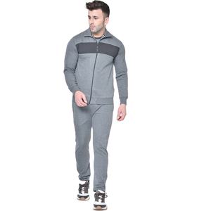 Chándal de gimnasio Chaqueta de lana para hombre y pantalones de jogging Chándal de sudor Traje de sudor liso Traje deportivo - Product Image 1