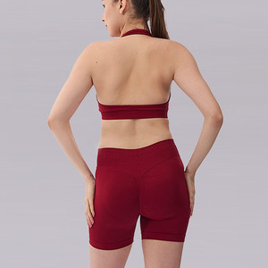 Vêtements de sport, vêtements de gym, vêtements de yoga, ensemble de soutien-gorge de sport, ensemble de pantalon taille haute, vêtements de yoga fitness pour femmes - Product Image 3