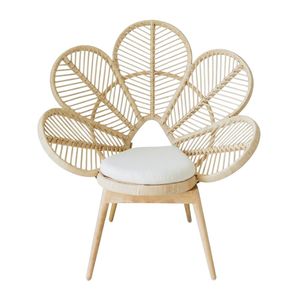 Petal Rattan Kids <b>Chair</b> Children Furniture Nursery Room High Quality Wholesale Factory Price Hot Sale <b>Cheap</b> Price Brand New - Product Image 2