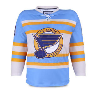 Maillot de hockey sur glace personnalisé avec logo par sublimation, tendance mode, nom de l'équipe, vente en gros - Product Image 2