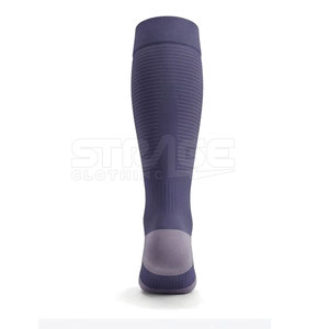 Stretch Sports Socks With Moisture Wicking Texture Reinforced Toe <b>Heel</b> And Supportive Fit Basketball Socks - Product Image 3