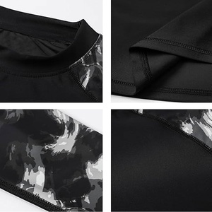 Custom Men’s Long Sleeve <b>Compression</b> Rash Guard <b>Shirt</b> – Athletic Performance Base Layer - Product Image 4