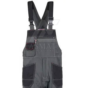 Pantalones de Trabajo Resistentes y Transpirables con Tirantes, Construcción de Tela Duradera, para Trabajo Industrial Pesado - Product Image 2