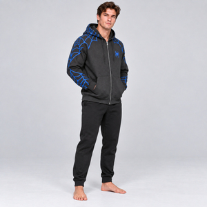 Custom streetwear spider <b>hoodie</b> for men with <b>soft</b> fabric stylish graphics custom designs comfortable fit and premium quality - Product Image 4