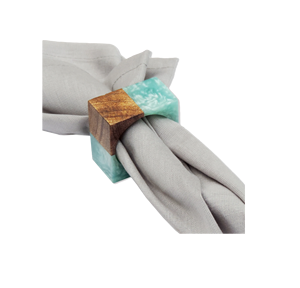 Anillo para Servilletas 100% Madera, de Buena Calidad, Anillo Triangular Decorativo de Madera, Anillo para Servilletas de Madera a Precio Económico - Product Image 2