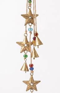 Décoration murale en métal en forme d'étoile suspendue de qualité supérieure, idéale pour la décoration des fêtes, les lieux de mariage et les événements spéciaux - Product Image 5