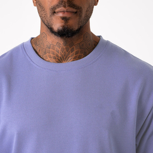 เสื้อยืดโอเวอร์ไซส์ทรงหลวม ผ้าฝ้ายทอระบายอากาศดี สไตล์สตรีทแวร์ พิมพ์ลายคุณภาพสูง น้ำหนักผ้าหนา สำหรับผู้ชาย - Product Image 4