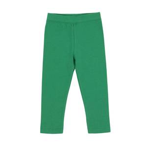 Leggings de yoga pour enfants EVERGREEN, tricotés, 100% coton, respirants, séchage rapide, doux, écologiques, extensibles, longueur intégrale, vente en gros OEM - Product Image 3
