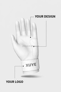 Guantes de Bateo Estilo Brucebolt Personalizados, 100% Cuero Cabretta Premium, Guantes de Bateo de Béisbol - Product Image 5