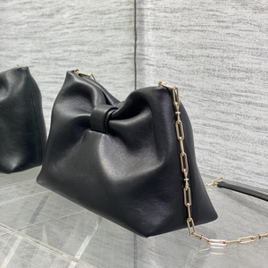 2026 new trend fashion genuine leather shoulder handbag luxury women crossbody messenger hobo <b>bags</b> with chain for ladies - Product Image 3