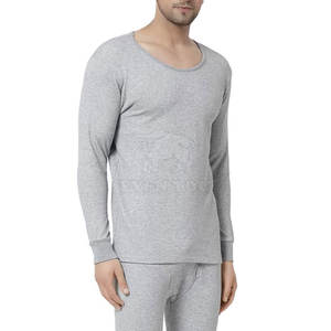 Chemise thermique de haute qualité 100% coton, écologique, respirante, extensible, chaude, idéale pour l'entraînement hivernal, vêtements décontractés pour hommes - Product Image 6