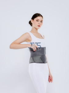 Corsé de Bambú con Elástico Superior, Cinta de Algodón, Corsé de Maternidad, Soporte Postparto, Transpirable, Lavable, Diseño Sólido - Product Image 4