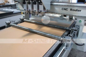 Routeur CNC quatre procédés Jinan M-shine 1328 pour la gravure et la découpe de meubles en bois et d'armoires - Product Image 6