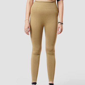 Custom Yoga Pants Tummy Control High Waisted <b>Women</b> <b>Leggings</b> High <b>Compression</b> Tight Fitness Wear Sports Solid Color Quick Dry - Product Image 1