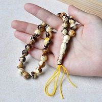Tasbih Misbaha de Resina Turca de Alta Calidad para Hombres, 33 Cuentas de Oración Islámicas, Cuentas de Dhikr, Disponible al Mejor Precio del Mercado
