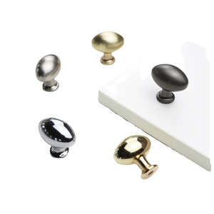 Poignée de meuble moderne de luxe en laiton massif noir mat pour tiroir de cuisine, armoire et décoration de placard - Product Image 3