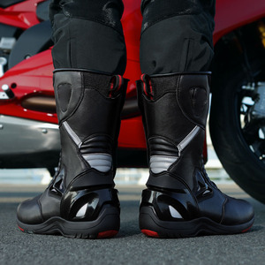 High Quality PVC Chelsea Boots Ankle Motorbike Shoes New Design Outdoor Use - Product Image 1