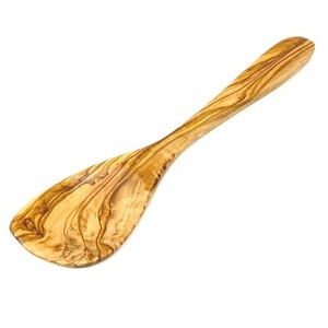 Juego de espátulas rústicas de madera de olivo, utensilios de cocina de madera para revolver, freír, mezclar, hornear y servir - Product Image 4