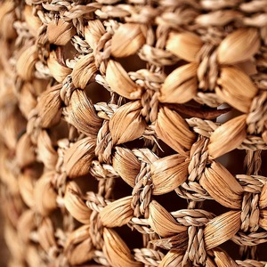 Paniers de rangement en jonc de mer naturel, ensemble de 3 paniers gigognes faits à la main, vente en gros, fabriqués au Vietnam - Product Image 5