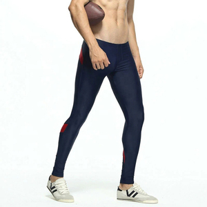 Pantalones de compresión personalizados para hombre, leggings de entrenamiento, capa base deportiva para gimnasio, pantalones atléticos de alto rendimiento - Product Image 3