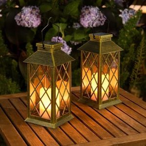 Premium decorative metal candle <b>lantern</b> with glass panels for <b>indoor</b> outdoor <b>lighting</b> home garden decor ambiance - Product Image 6