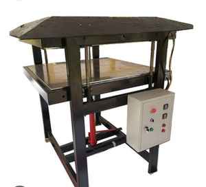 Presse à chaud pour plastique recyclé, automatique, avec pompe à moteur, 1m x 1m, 16kW, 440V, haute performance, écologique - Product Image 1