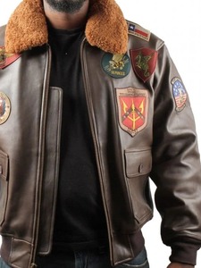 Top Gun Signature Flight Leather <b>Jacket</b> - Product Image 3