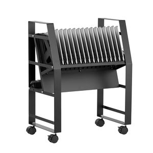 Stazione di ricarica mobile per 16 dispositivi, fino a 15,6 pollici di dimensione dello schermo, carrello di ricarica da pavimento per ufficio e aula - Product Image 1