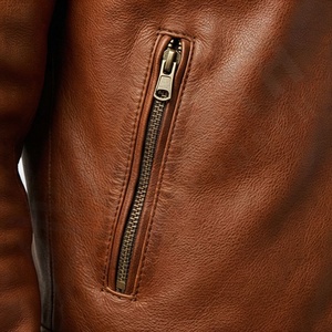 Chaqueta de Motociclista de Cuero Genuino para Hombre de la Mejor Calidad, Nueva Colección de Invierno, Chaquetas de Motocicleta con Protecciones Desmontables Personalizadas - Product Image 5