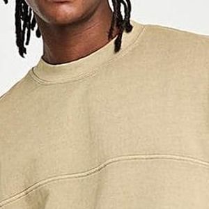 T-shirts en coton surdimensionnés de qualité supérieure pour hommes, coupe ample et décontractée, séchage rapide, épaules tombantes - Product Image 6