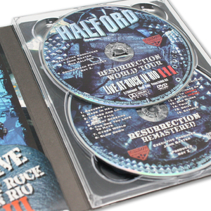 Custom Multi-Disc Layouts Movie DVD Digipak with Diagonal Pocket - Product Image 4