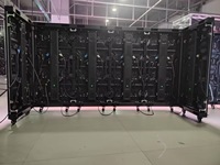 Écran LED pour cabine DJ 500x1000, armoire de location, taille personnalisée pour toile de fond de scène DJ, OEM/ODM sur mesure