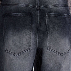 Pantalon Jean Baggy Homme Qualité Supérieure Coupe Ample Délavé Style Streetwear Tendance Meilleure Vente - Product Image 5