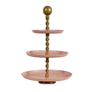 Heavy Duty Metal Three <b>Tier</b> Wedding <b>Cake</b> Stand Elegant Multi <b>Tier</b> Display Rack Birthday Party Desserts Eco-Friendly Handmade - Product Image 3