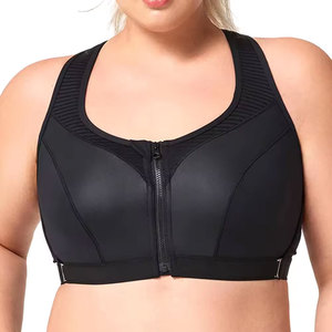 ผู้ผลิต OEM รับผลิตตามสั่ง เสื้อชั้นในกีฬาแบบ Racerback สายบาง คอเหลี่ยม แต่งขอบตัดกัน ผ้าโพลีเอสเตอร์/สแปนเด็กซ์ เนื้อผ้านุ่มพิเศษ รองรับทรงได้ดี - Product Image 5