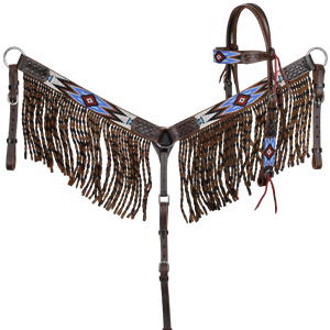 Western Horse Headstall Premium <b>Tooled</b> <b>Leather</b> Browband Bridle for Rodeo Ranch and Trail Riding - Product Image 1