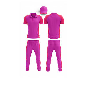 Uniforme de cricket personnalisé par sublimation, tenue d'équipe professionnelle |   Tenue complète d'équipe de cricket pour hommes, femmes et jeunes : polo et pantalon - Product Image 4