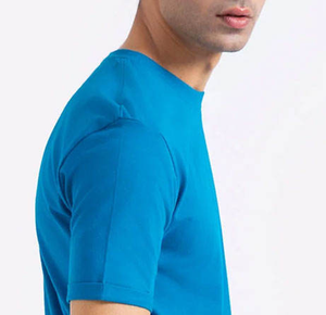 Camiseta de Talla Grande de la Mejor Calidad, 100% Algodón Tejido, con Logotipo Personalizado, Ligera, Antiarrugas, Transpirable, con Diseño de Cuello para Verano - Product Image 4