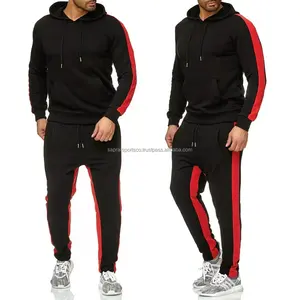 Alta calidad Hombres Precio barato Chándales de peso pesado Delgado Transpirable Secado rápido Adultos Con capucha Otoño Joggers Trajes - Product Image 3