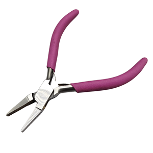 Alicates Profesionales de Mandíbula Plana de Acero al Carbono, Herramienta para Doblar y Agarrar Alambre, para Joyería, Bisutería, Metalurgia y Manualidades - Product Image 2