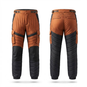 Pantalon de chasse matelassé imperméable réglable avec isolation thermique, design flexible, coupe confortable, haute qualité pour usage extérieur - Product Image 1