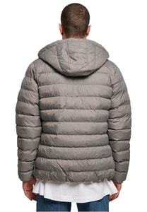 แจ็กเก็ตขนเป็ดแขนยาวมีฮู้ดคอปกตั้งออกแบบโลโก้ได้ตามต้องการสำหรับผู้ชายสำหรับใช้ในฤดูใบไม้ผลิ - Product Image 3