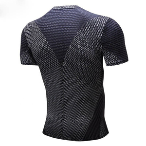 T-shirt ample et sportif pour homme DZ 26275 en coton/fibre de bambou avec impression numérique, tissu 180g - Product Image 5