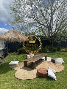 PARAPLUIE DE PLAGE THATCH PATIO PARAPLUIE DE MER PARAPLUIE DE MER JARDIN RESORT PLAGE COUVERT GRAND POLE - Product Image 4