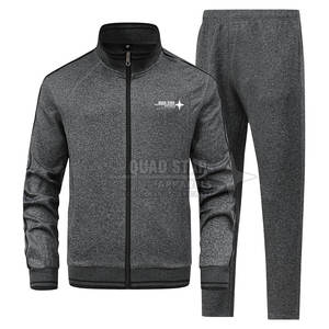 Low Moq Customized Logo Printing Training And Jogging Wear Men Sports Staff <b>Tracksuits</b> Best Selling Sports Staff <b>Tracksuits</b> - Product Image 2