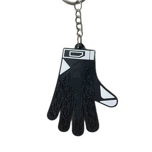 Porte-clés Gants de Gardien de But en PVC Caoutchouc de Qualité Supérieure – Vente Chaude en Gros - Product Image 2