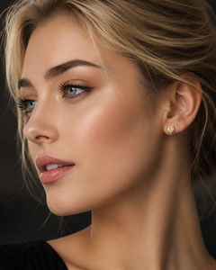 Pendientes de Diamantes Amarillos con Corte Corazón, Certificados por IGI, Chapados en Oro, Pendientes de Lujo para Mujer, para Regalo de Boda o Fiesta - Product Image 6